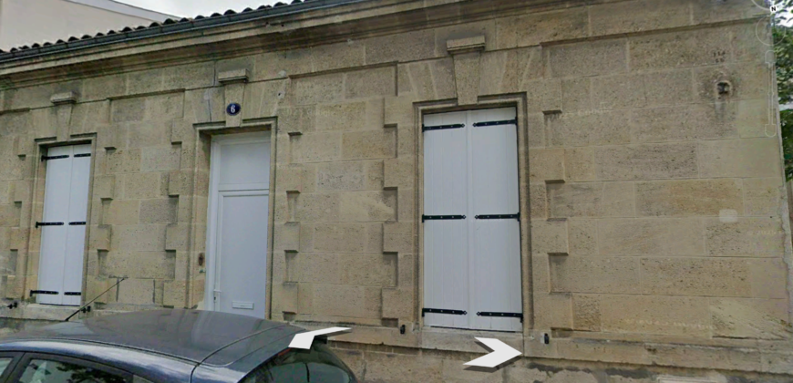 TEINTURIERS – ÉCHOPPE BORDELAISE ET MAISON INDIVIDUELLE